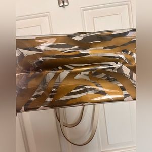 Dooney bourke hard plastic Shopper tote